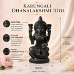 Load image into Gallery viewer, Karungali Dhanalakshmi Idol