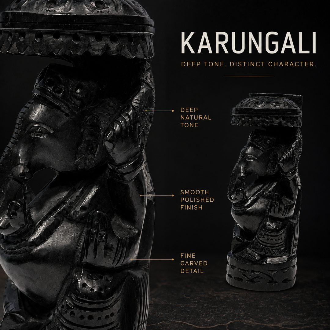 Karungali Ganesha Idol
