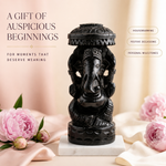 Load image into Gallery viewer, Karungali Ganesha Idol