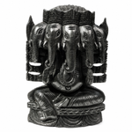 Load image into Gallery viewer, Karungali Ganesha Idol