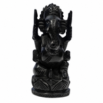 Load image into Gallery viewer, Karungali Ganesha Idol