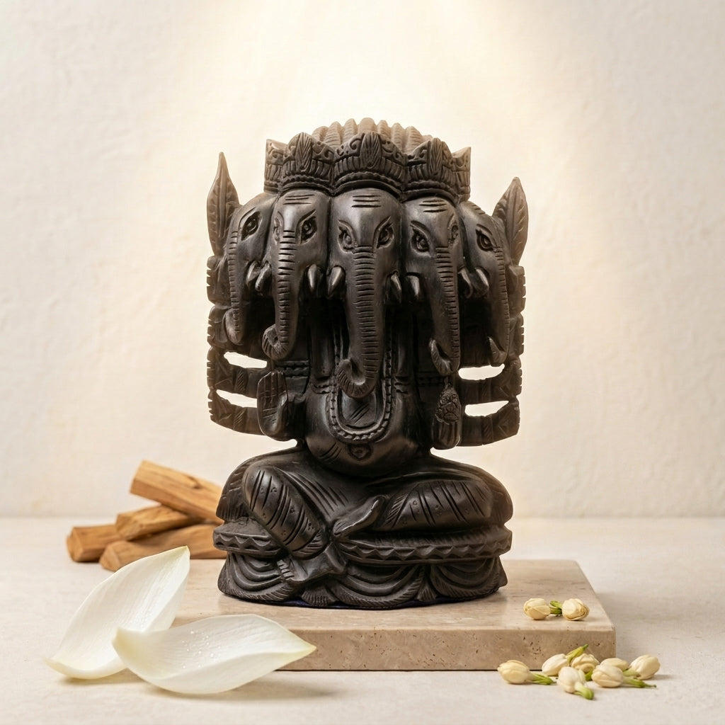 Karungali Ganesha Idol