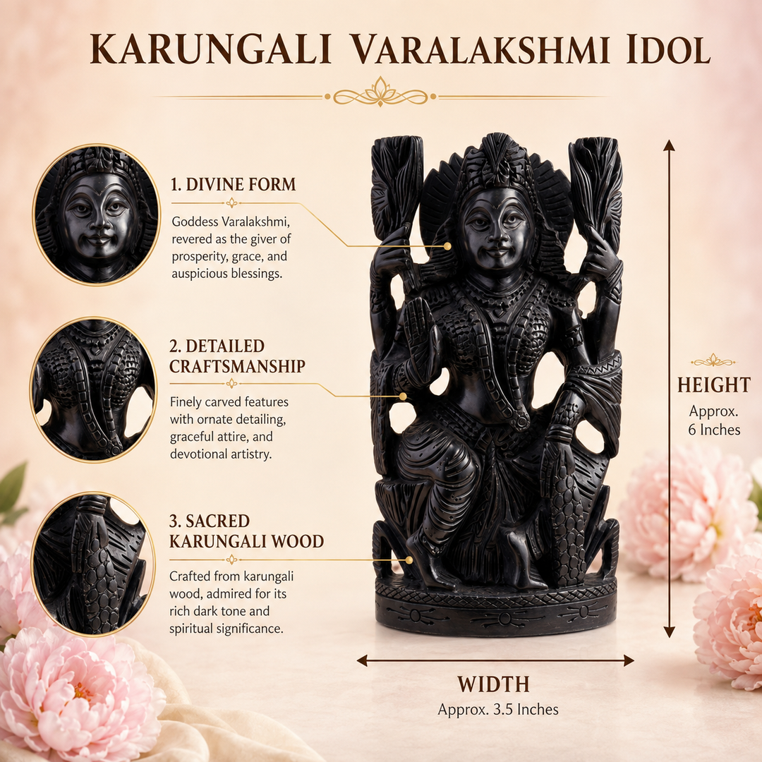 Karungali Varalakshmi Idol