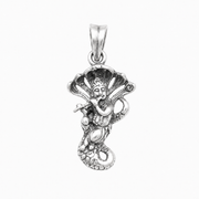 Krishna Silver Pendant