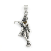 Krishna Silver Pendant