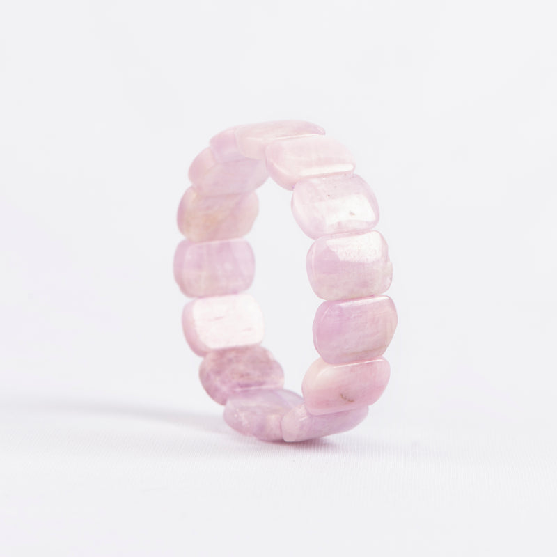 Kunzite Bracelet: Loving thoughts - Oval Beads