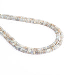 Load image into Gallery viewer, Labradorite Necklace: Enhance Inner Worth - 2 Layered Oval Cut Beads
