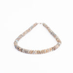 Load image into Gallery viewer, Labradorite Necklace: Enhances Inner Worth - Oval Cut Beads
