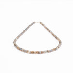 Load image into Gallery viewer, Labradorite Necklace: Dark Shade Oval Cut Beads
