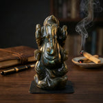 Load image into Gallery viewer, Labradorite Ganesha Idol