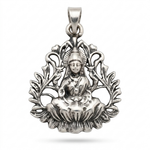 Load image into Gallery viewer, Lakshmi Silver Pendant
