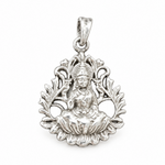 Load image into Gallery viewer, Lakshmi Silver Pendant