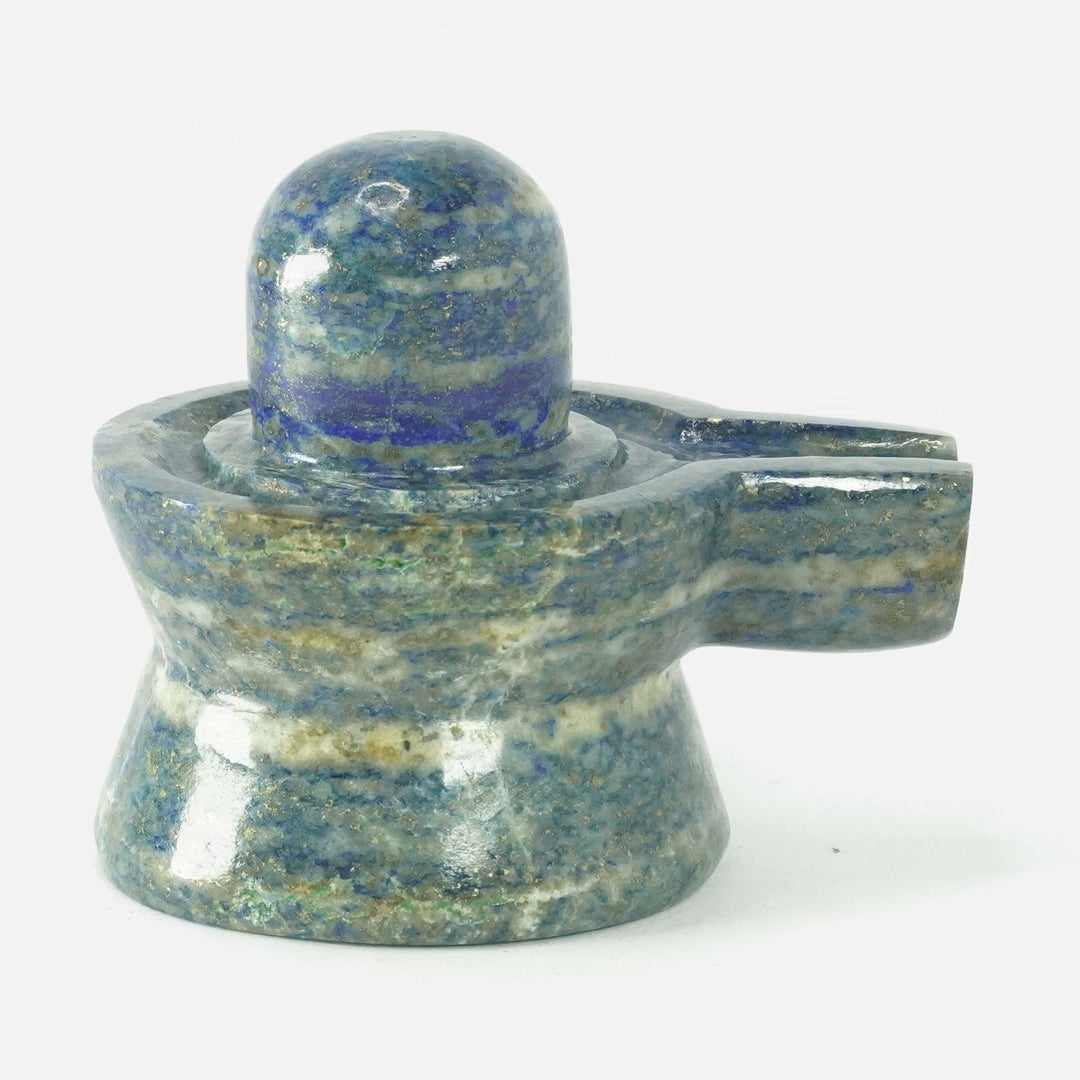 Lapis Lazuli Jaldhara Shivalingam | 251-300 gms