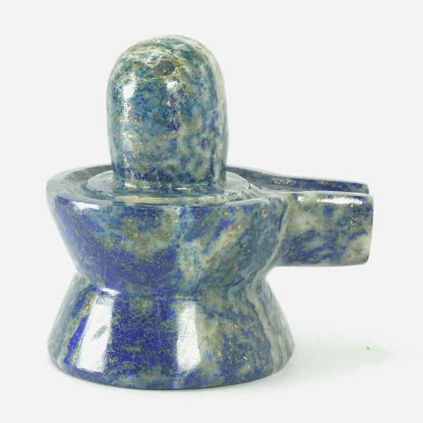 Lapis Lazuli Jaldhara Shivalingam : 151-200 gms - Love Rocks