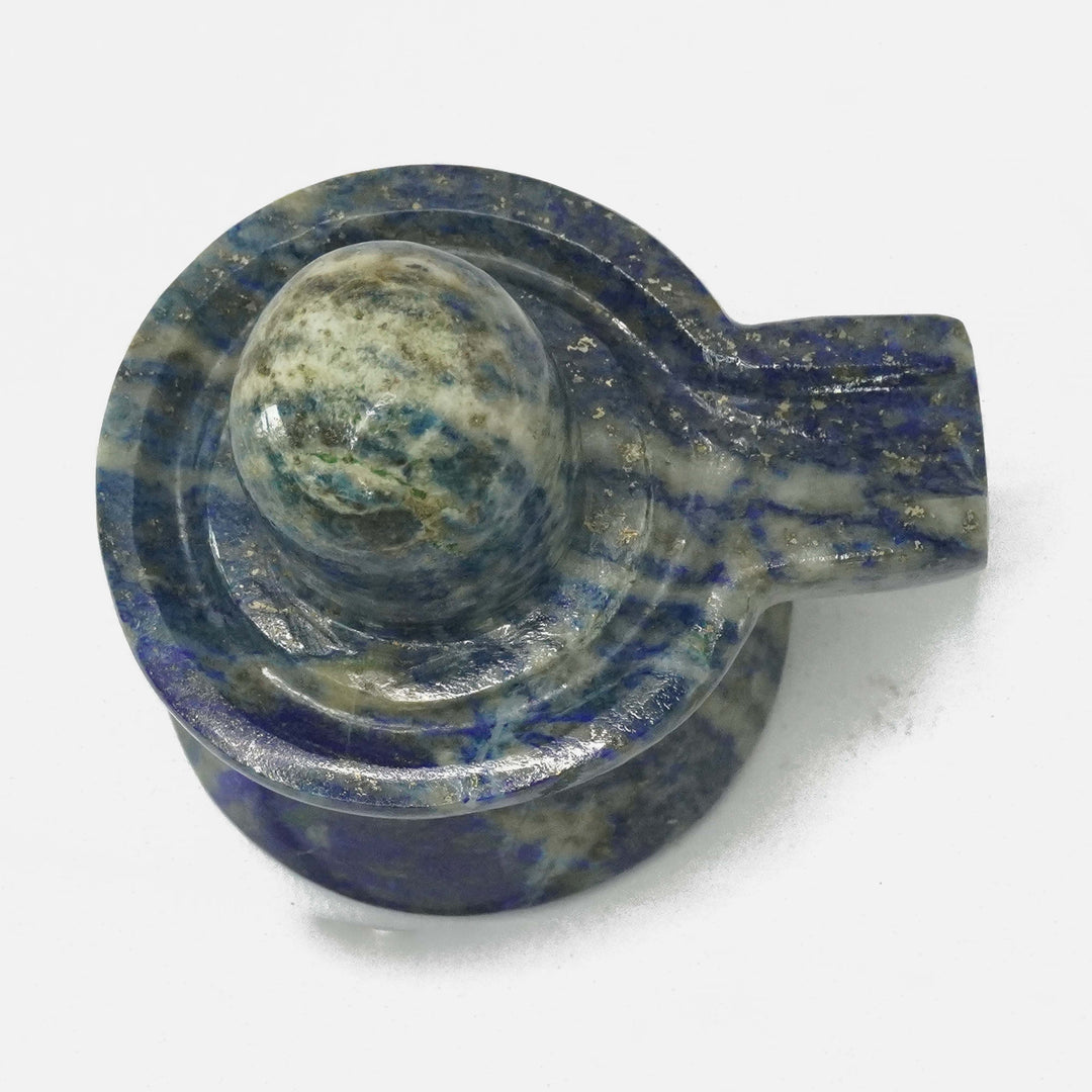 Lapis Lazuli Jaldhara Shivalingam | 251-300 gms