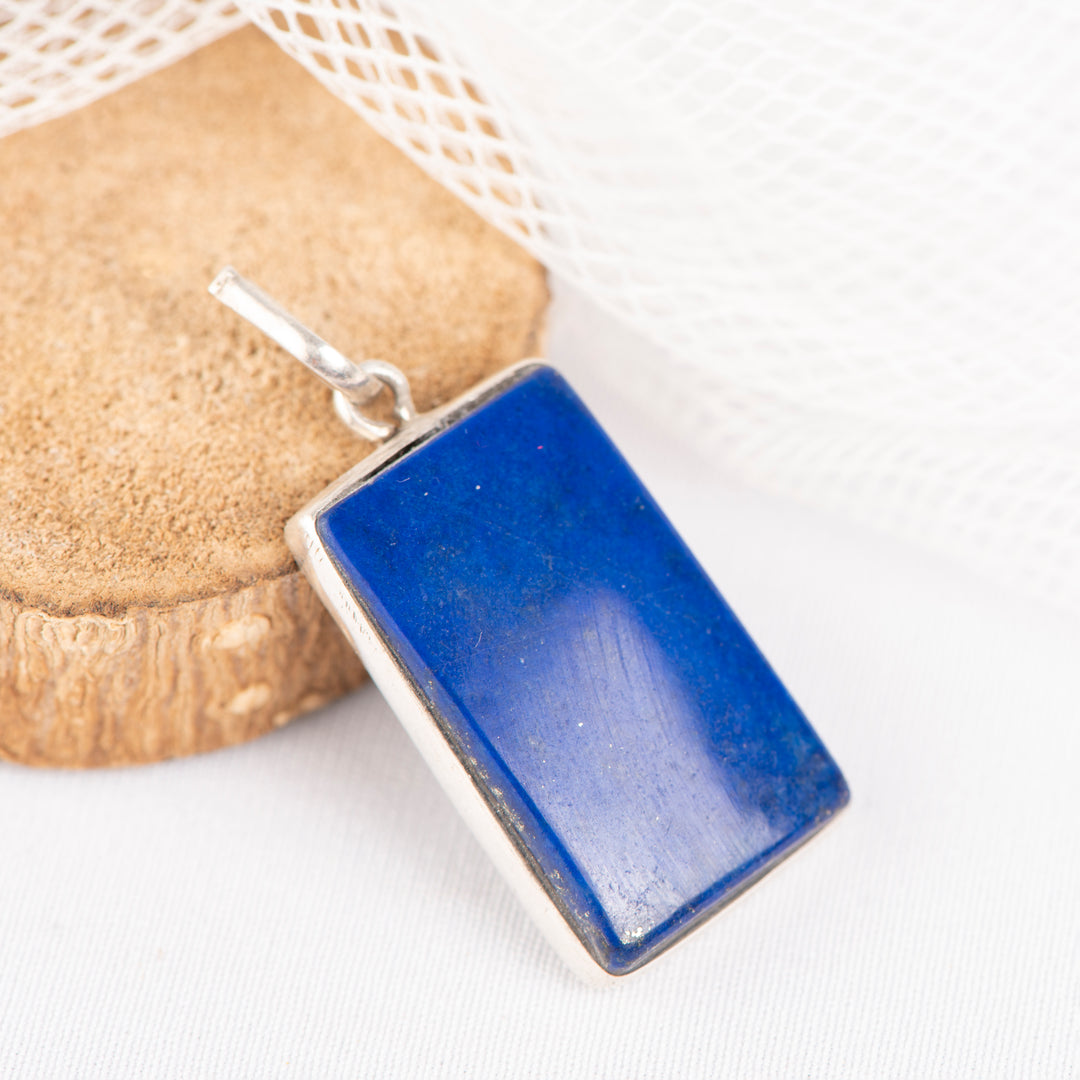 Lapis Lazuli Silver Pendant