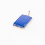 Load image into Gallery viewer, Lapis Lazuli Silver Pendant
