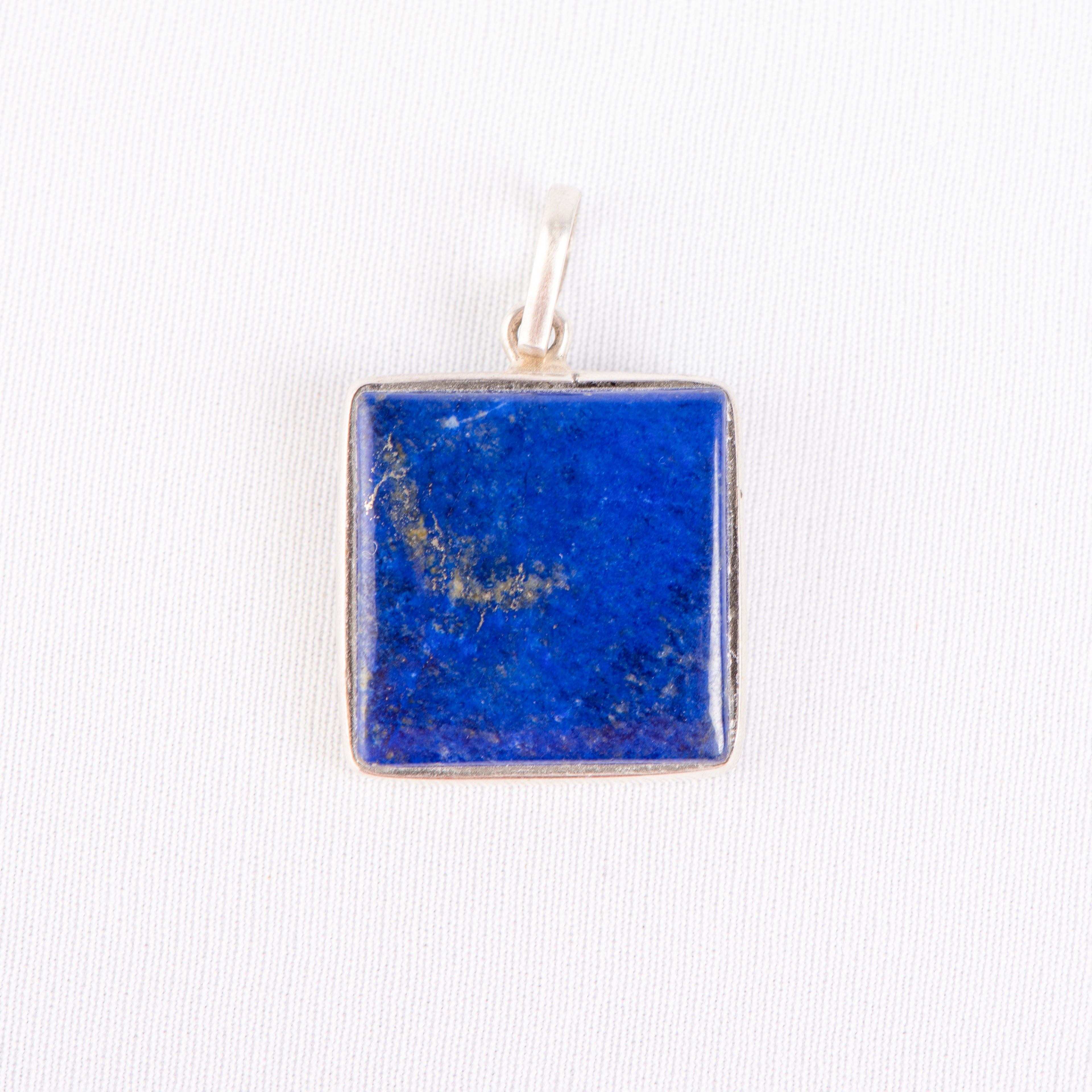 Lapis Lazuli Silver Pendant