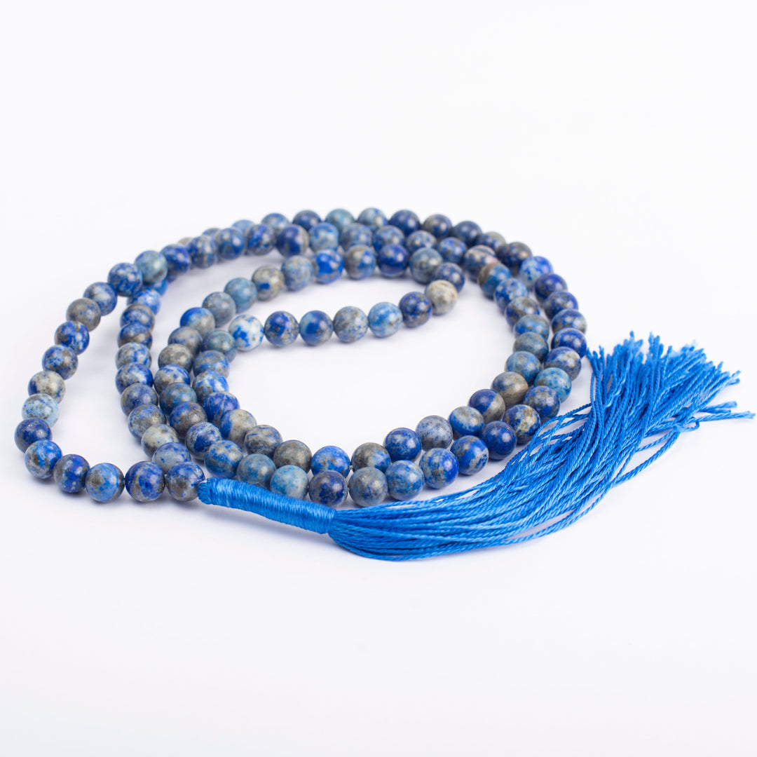 Lapis Lazuli Japamala: Wisdom and Inner Truth