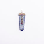 Load image into Gallery viewer, Flat Pencil with Chakra Stones Pendants
