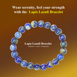 Load image into Gallery viewer, Lapis Lazuli Bracelet: Wisdom
