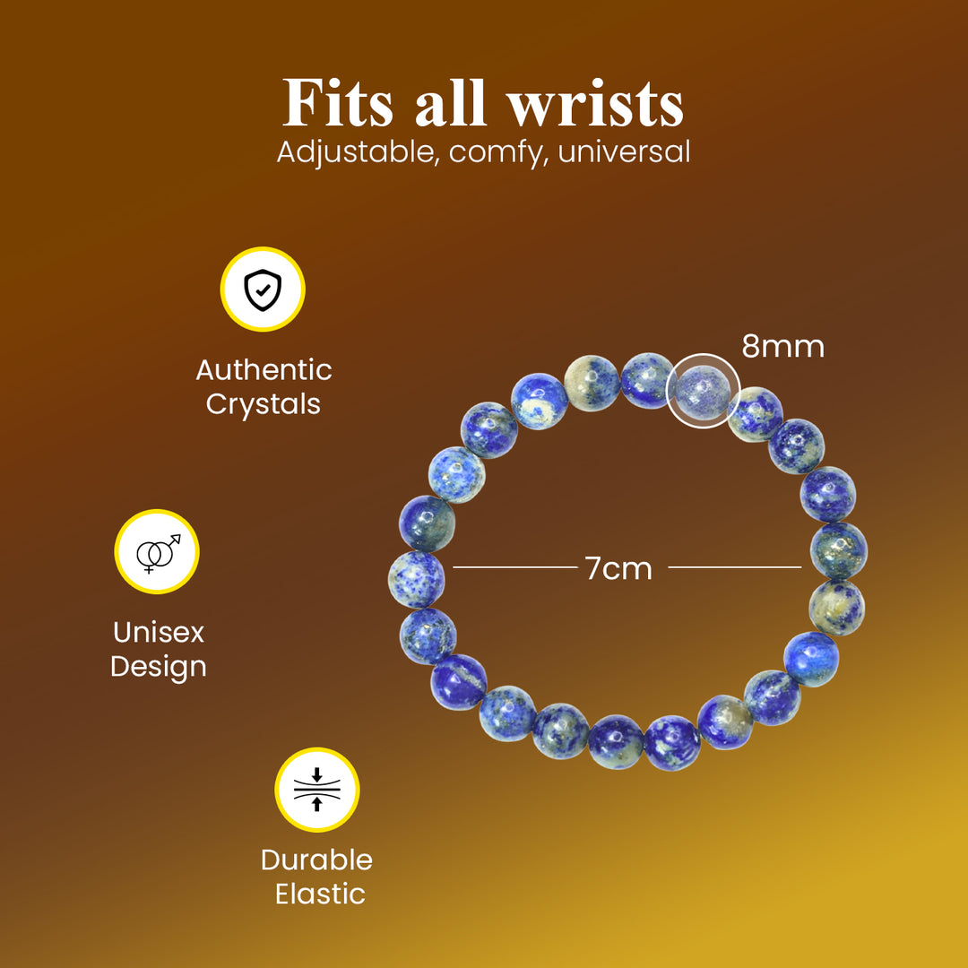 Lapis Lazuli Bracelet: Wisdom
