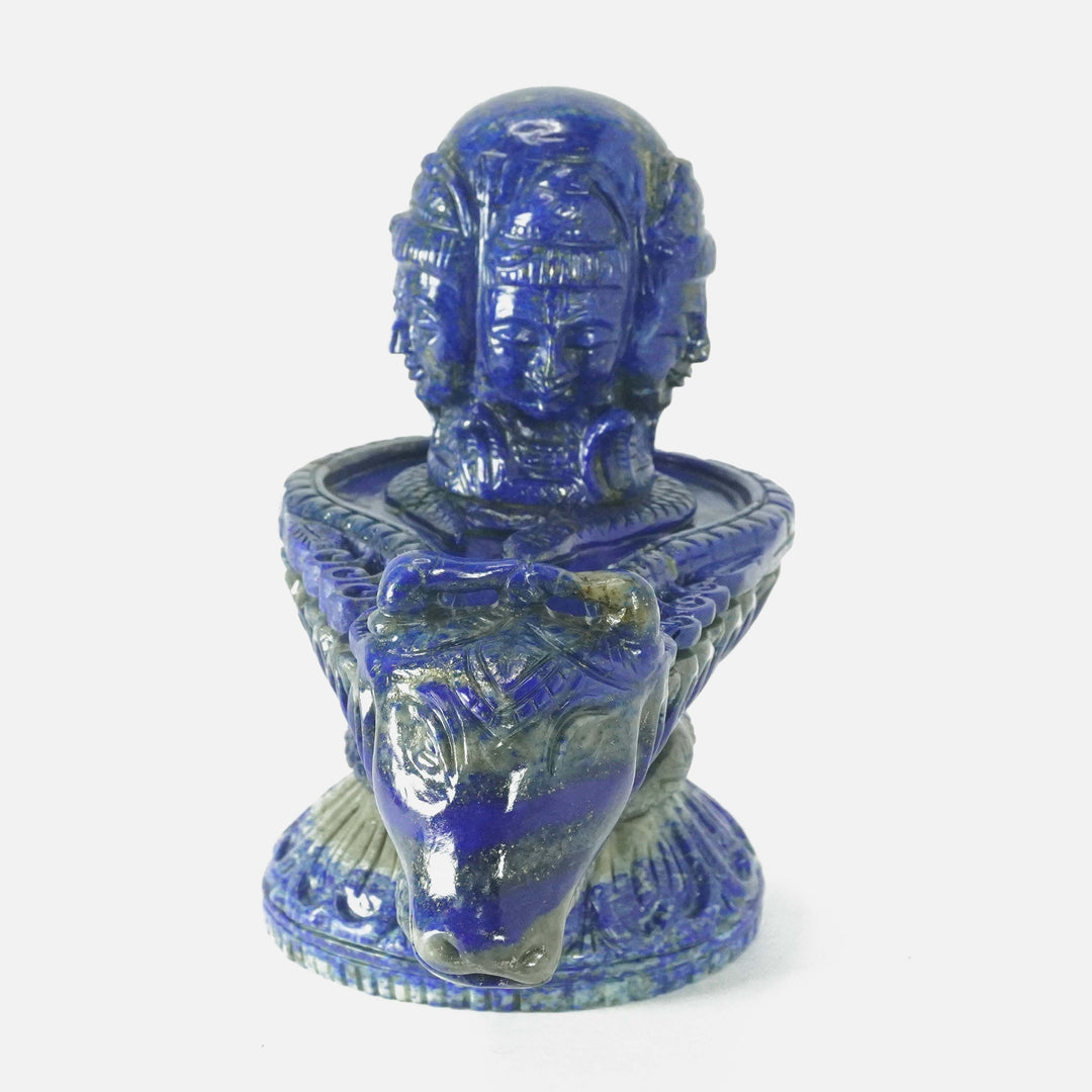 Lapis Lazuli Jaldhara Shivalingam | 2001-2100 gms