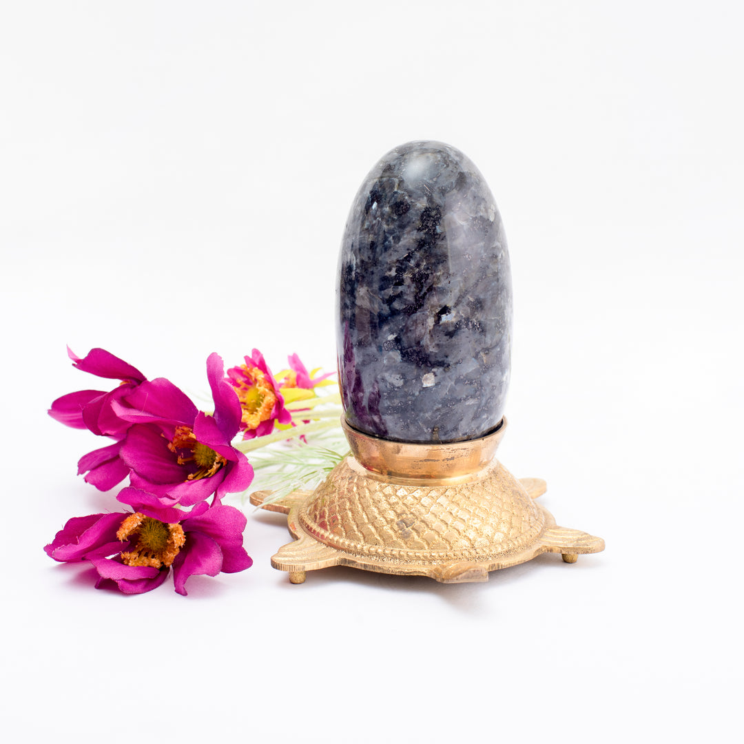 Lava Rock Shivalingam