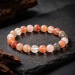 Load image into Gallery viewer, Lodolite Quartz Bracelet