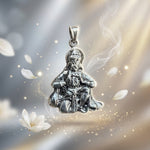 Load image into Gallery viewer, Hanuman Silver pendant