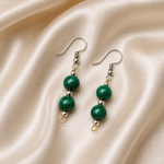 Load image into Gallery viewer, Malachite Earrings