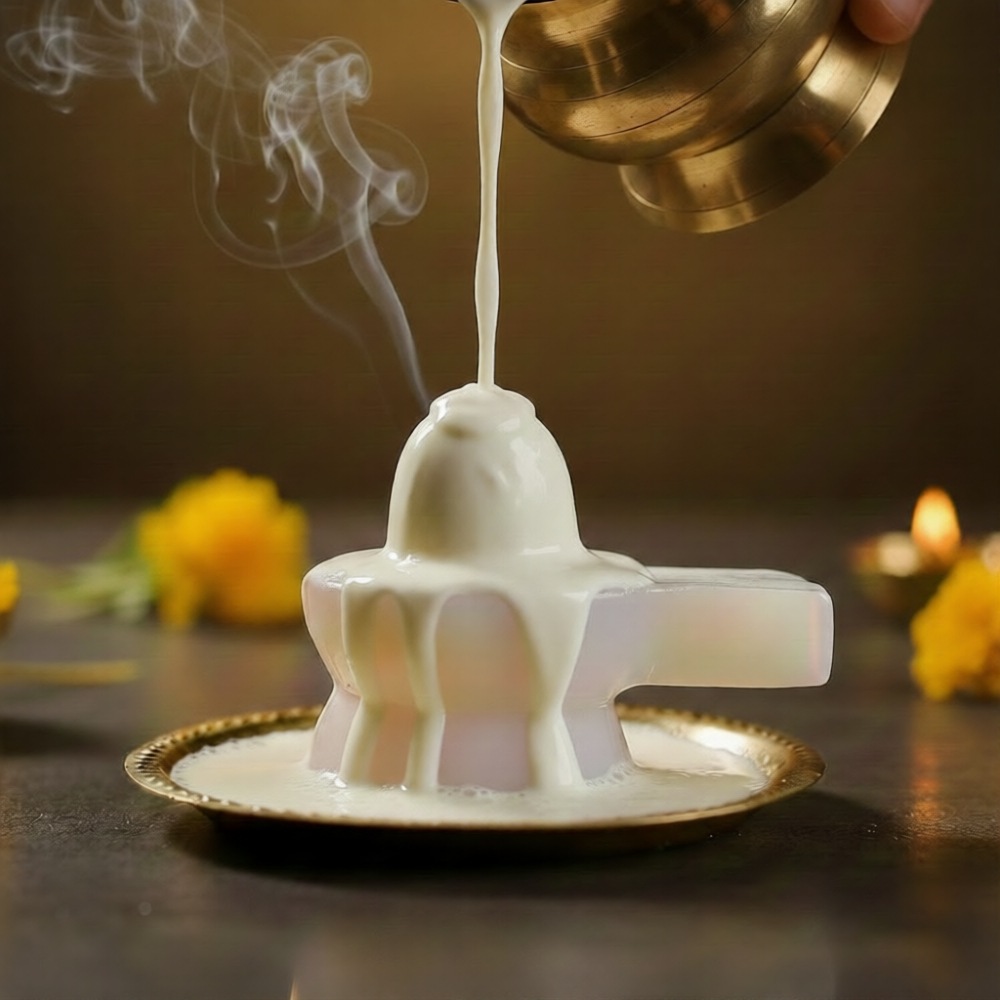 Opalite Jaldhara Shivalingam : 101-150 gms