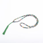 Load image into Gallery viewer, Mixed Agate Japamala: Round Plain Beads 8mm
