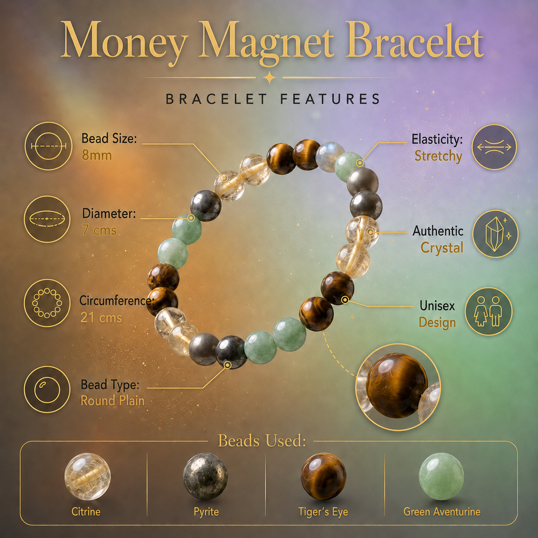 Money magnet bracelet