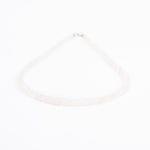 Moonstone Necklace: Oval Beads 2mm