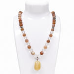Load image into Gallery viewer, Moonstone Festive Wear Necklace