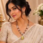 Load image into Gallery viewer, Moonstone Festive Wear Necklace