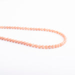 Moonstone Japamala: Round Plain Beads 8mm