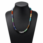 Load image into Gallery viewer, Multi Crystal Daily Wear Necklace