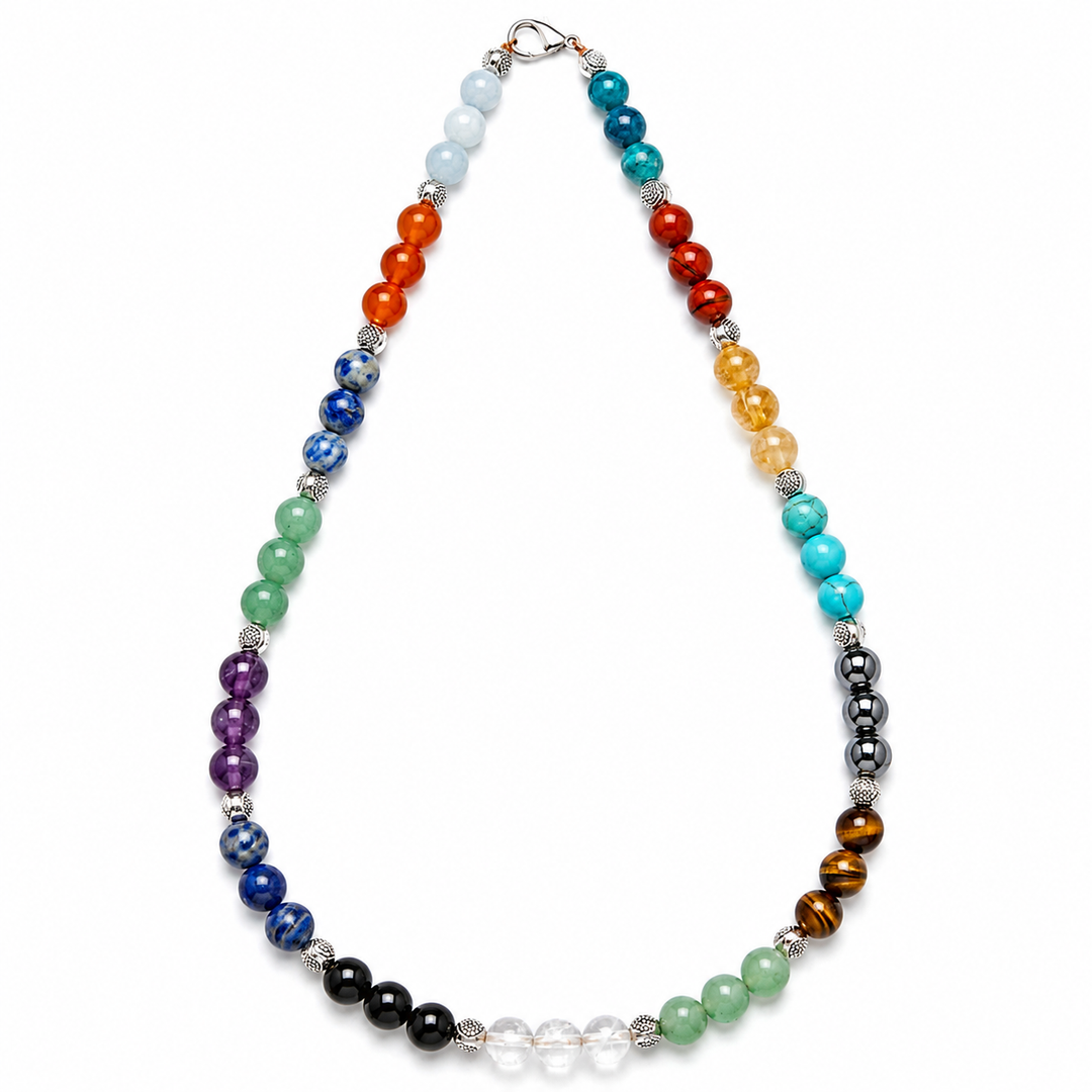 Multi Crystal Daily Wear Necklace