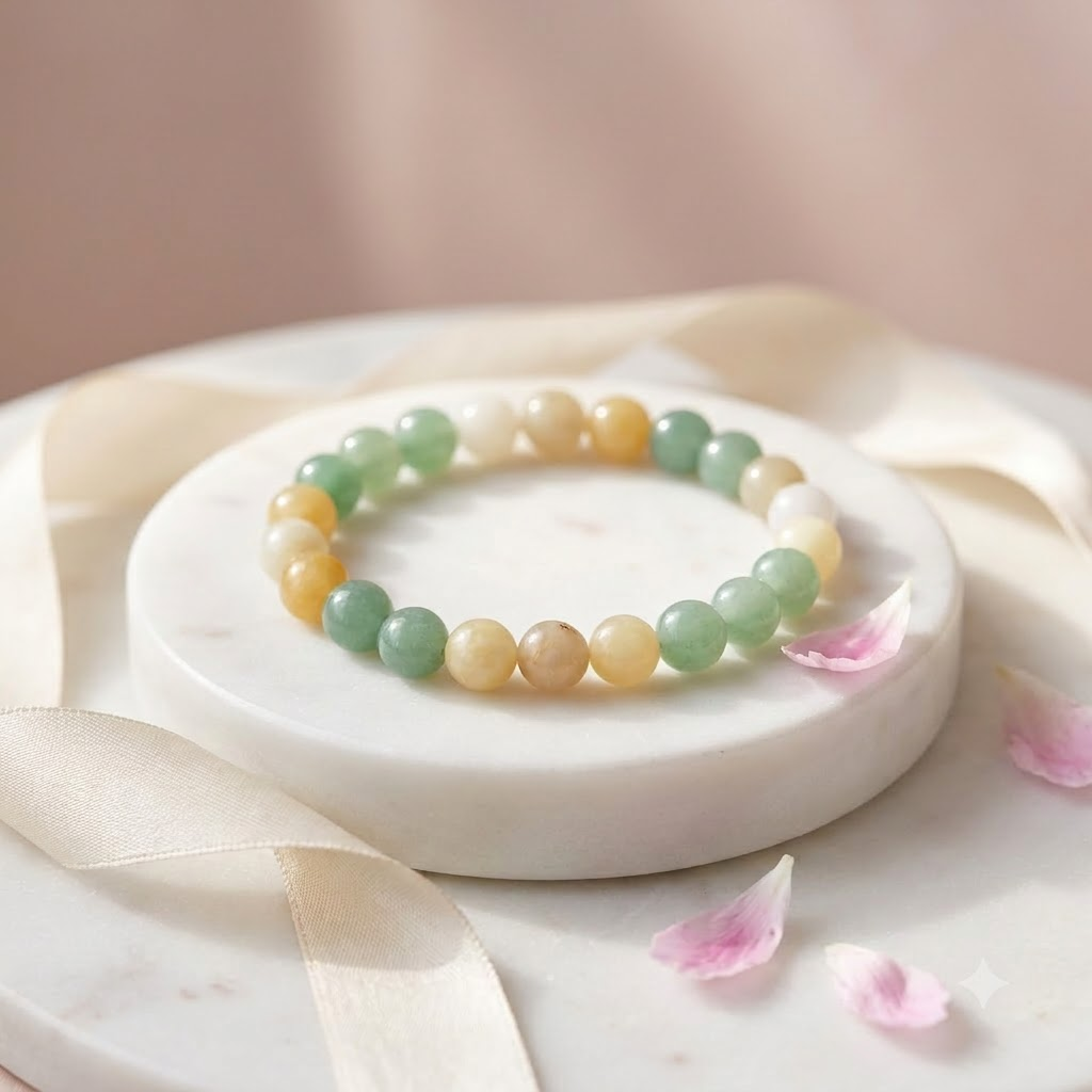 Green and Yellow Aventurine Bracelet