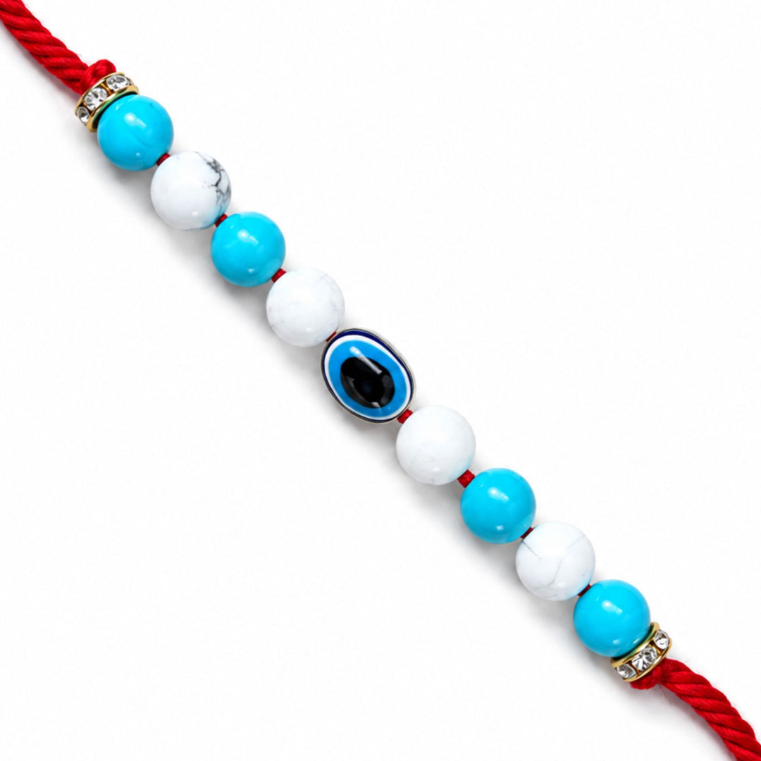 Nazar Protection Crystal Rakhi