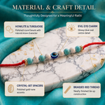 Load image into Gallery viewer, Nazar Protection Crystal Rakhi