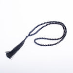 Load image into Gallery viewer, Black Onyx Japamala: Concentration - Round Plain Beads 8mm
