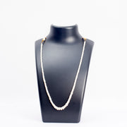 Opal Necklace - Oval Beads 2mm Adjustable