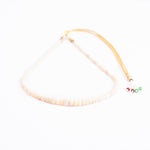 Opal Oval Beads Necklace 2mm