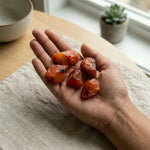 Load image into Gallery viewer, Orange Carnelian Natural Stones