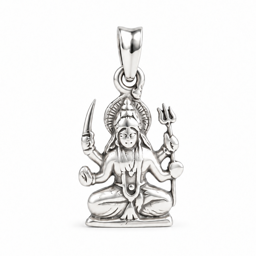 Parvati Silver Pendant