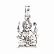Parvati Silver Pendant