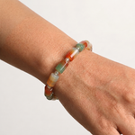 Load image into Gallery viewer, Peacock Agate Bracelet
